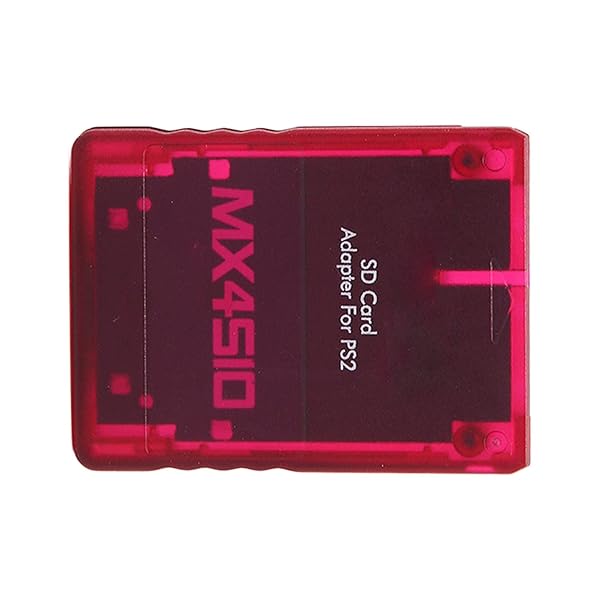 MX4SIO SIO2SD Card Adapter for PS2 - Memory Expansion & Replacement Reader for PS2 Fat Console (Red) - Image 6