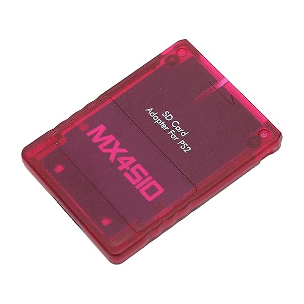 MX4SIO SIO2SD Card Adapter for PS2 - Memory Expansion & Replacement Reader for PS2 Fat Console (Red) - Image 9