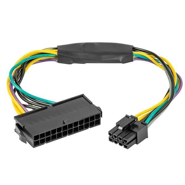 JOYJOM ATX 24 Pin to 8 Pin Adapter for Dell Optiplex 3020, 7020, 9020 & Precision T1700 - Power Upgrade Solution