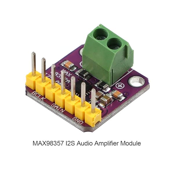 MakerHawk MAX98357 I2S Audio Amplifier: Filterless Class D for ESP32 & Raspberry Pi - Image 4
