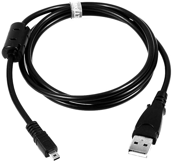 MaxLLTo USB Data Cable for Panasonic Lumix DMC-SZ1 DMC-SZ7 - Fast Charging & Data Transfer