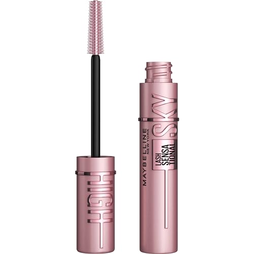 MAYBELLINE Maybelline Lash Sensational Sky High Mascara: Volumizing, Lengthening & Curling Formula in Very Black