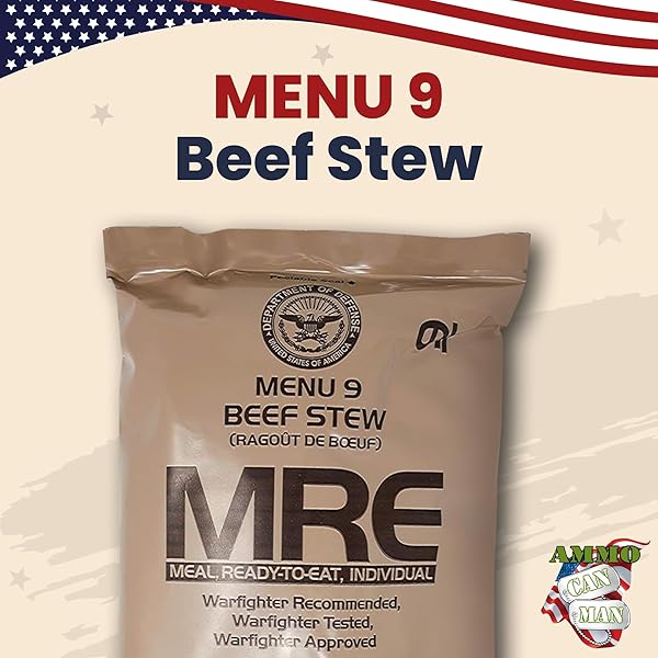 Surplus MRE Meals Ready to Eat (Pack of 4) - Emergency Food Rations for Camping & Survival - Fresh 2015+ Flavors - Image 5