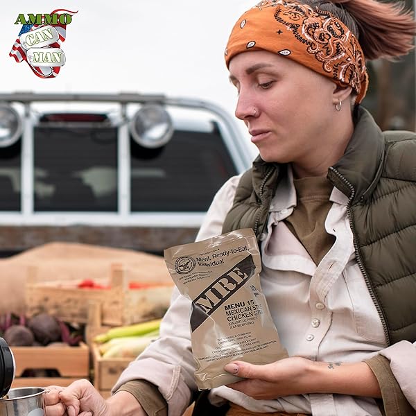 Surplus MRE Meals Ready to Eat (Pack of 4) - Emergency Food Rations for Camping & Survival - Fresh 2015+ Flavors - Image 7