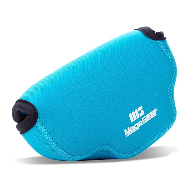 MegaGear MG1937 Ultra Light Neoprene Camera Case for Olympus OM-D E-M10 Mark IV Blue