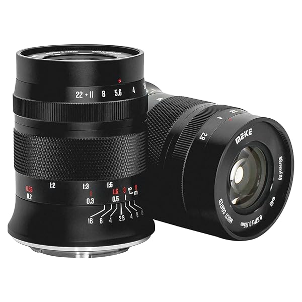 Meike Meike 60mm f2.8 Large Aperture Manual Focus Prime Lens for Canon EF-M Mount Mirrorless Cameras EOS M Series