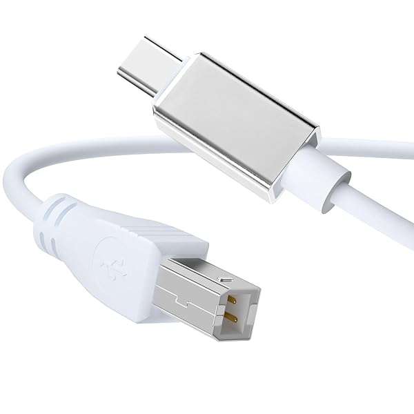 Buy MeloAudio USB C MIDI Cable - Type C to USB 2.0 for Samsung, Huawei, MacBook & More (5FT) | Connect MIDI Devices Easily - Image 2