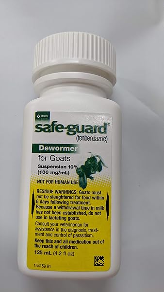 Merck Merck Safeguard Goat Dewormer 125ml - Effective Parasite Control for Healthy Goats