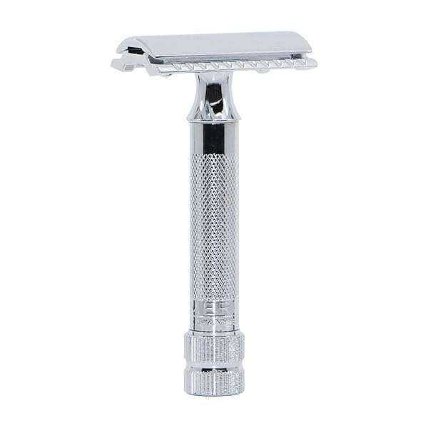 Merkur Mk34c Double Edge Razor: Heavy Duty Short Handle for a Superior Shave - Image 2