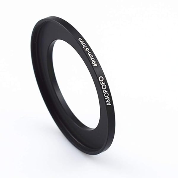 49mm to 67mm Metal Step Up Ring Adapter - CNC Machined Aluminum for Filters, Matte Black Finish - Image 4
