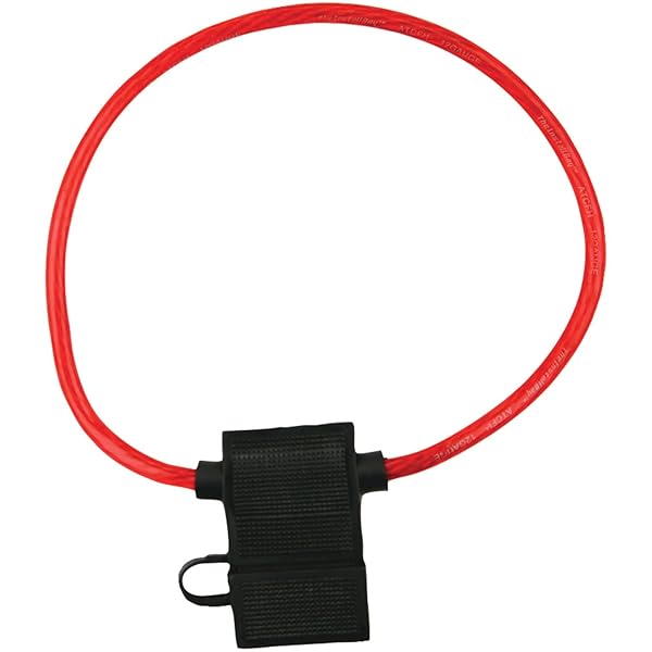 Metra Metra Install Bay ATFH10C-10 ATC Fuse Holder with Cover - 10 Gauge Pack for Reliable Electrical Connections