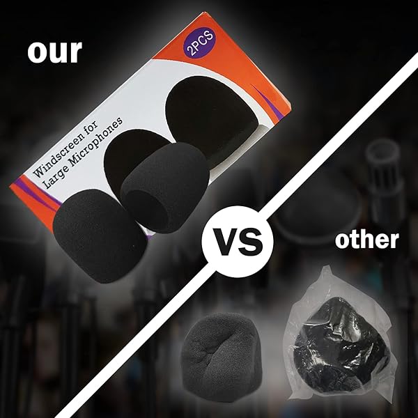 Mic Cover Foam Microphone Windscreen 2PCS Pop Filter for AT2020 AT2020USB AT2020USBi AT2035 AT2050 Recording Microphones - Image 7