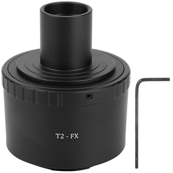 Oumij Buy T2-FX Metal Adapter Ring for 23.2mm T Mount Microscope to FX Mount Camera - Fast Shipping!