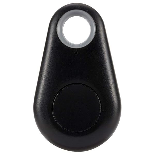Fosa Mini Bluetooth Tracker Locator Lightweight Anti-Lost Smart Finder for Keys Pets Wallets Remote Control for Android iOS Black