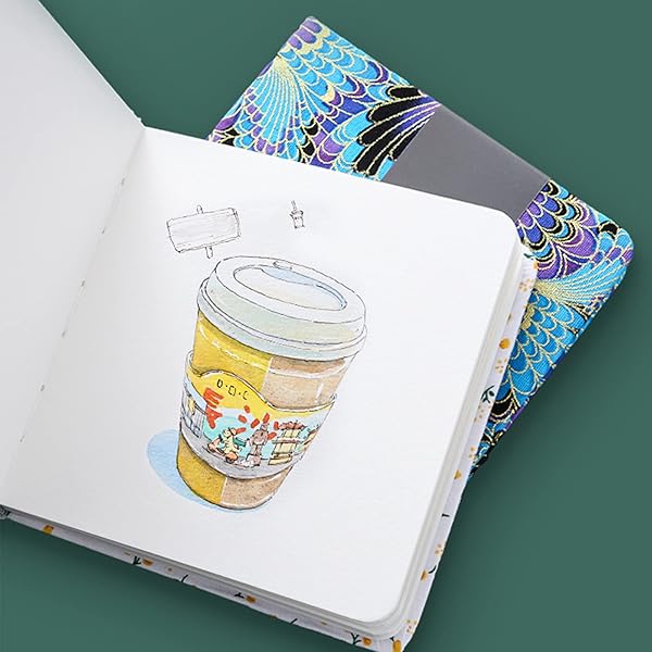 Mini Watercolor Palette,Travel Watercolor with Lid,Wooden Colour Palette Box for Painting Gift for Painters 15 Grids Box - Gift a Clip,Pocket - Image 7