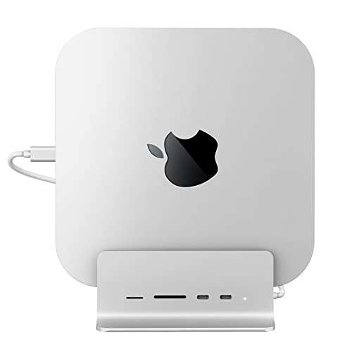 minisopuru Minisopuru Mac Mini Dock: 5-in-1 USB-C Hub with M.2 NVMe/SATA SSD Support & 10Gbps Data Transfer