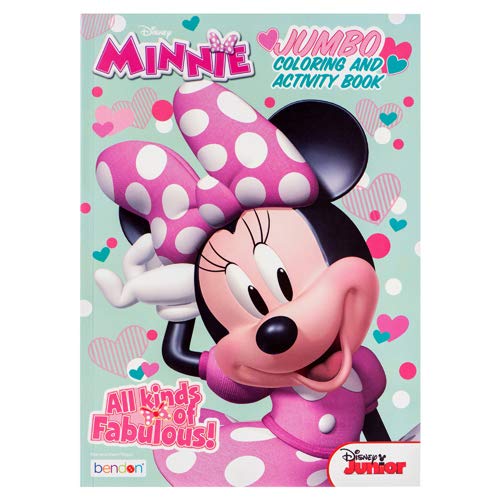80-Page Minnie Jumbo Coloring & Activity Book: Fun, Educational Art Tool for Kids' Creativity & Brain Stimulation - Image 5
