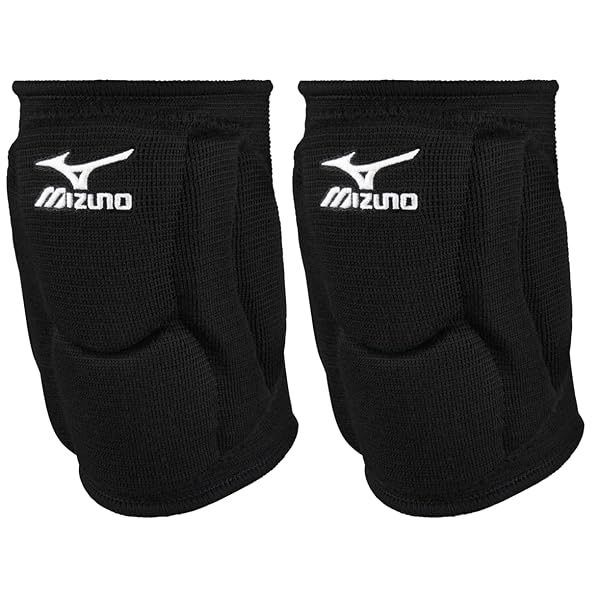 Buy Mizuno Elite 9 SL2 Volleyball Kneepad - Black Small | Top Performance & Comfort