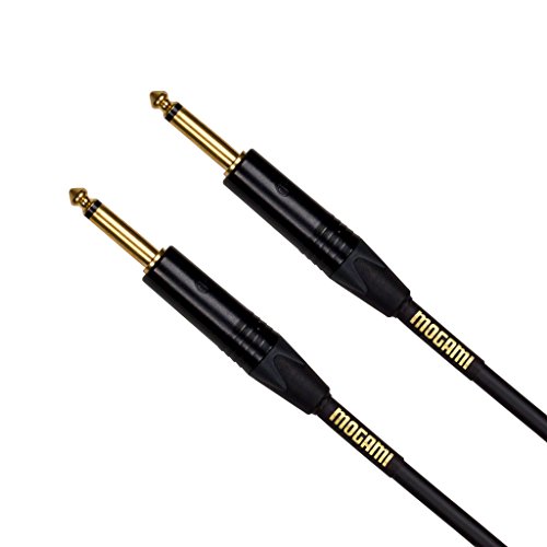 Buy Mogami Gold Instrument 25ft Guitar Cable - Premium Quality Straight Ends