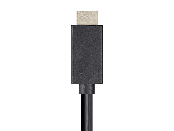 Monoprice DisplayPort 1.1 to HDTV Cable 4K 1080p 6 Feet Gold Plated Connectors Deep Color Black - Image 5