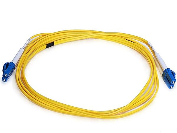 Monoprice 2 Meter Fiber Optic Cable LC/LC Single Mode Duplex Yellow 9/125 Type - Image 2