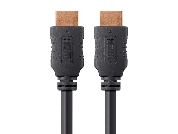 Monoprice High Speed HDMI Cable 20 Feet Black 4K 60Hz HDR 18Gbps 26AWG YUV 444 Select Series