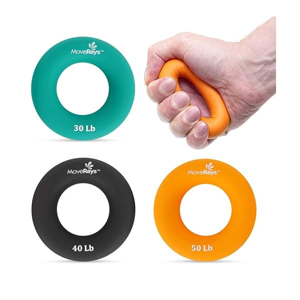Boost Grip Strength with MoveRays Hand Gripper - Ultimate Forearm & Finger Trainer for Effective Workouts