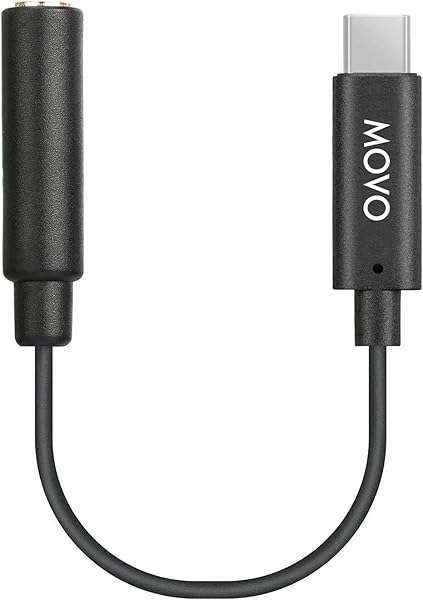 Movo Buy Movo UCMA-1 3.5mm TRS to USB-C Microphone Adapter for Samsung, Pixel, Moto, iPad Pro & More