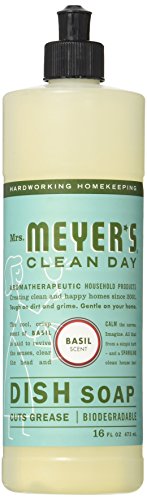 Mrs. Meyer's Clean Day Liquid Dish Soap: Eco-Friendly, Effective & Aromatic Cleaning Solution