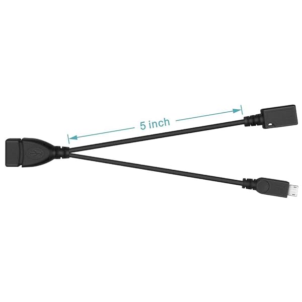 NECABLES 2-in-1 OTG Cable for TV Stick & Power: USB Type A to Micro USB - Compatible with Android & Windows Phones - Image 5