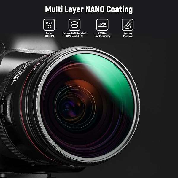 NEEWER 77mm Polarizer Filter - Ultra Slim Multi-Coated CPL for Enhanced Contrast & Reduced Glare - Image 3