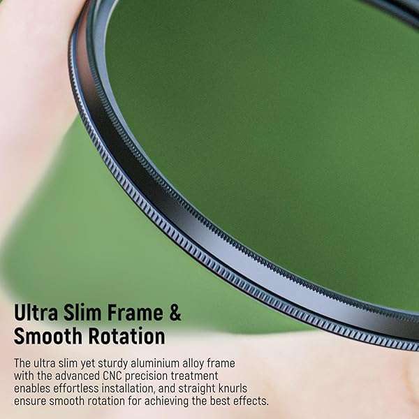 NEEWER 77mm Polarizer Filter - Ultra Slim Multi-Coated CPL for Enhanced Contrast & Reduced Glare - Image 6