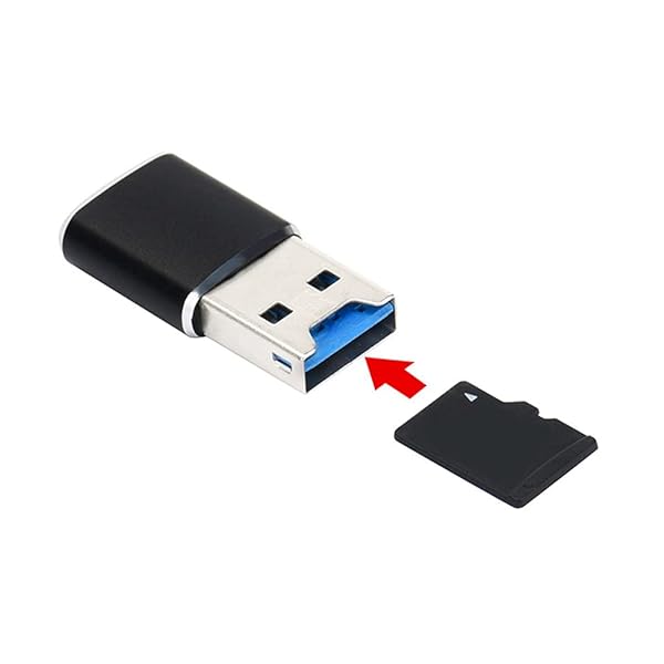 NFHK USB 3.0 Micro SD SDXC TF Card Reader with Type-C OTG Adapter for Tablets and Cell Phones - Image 7