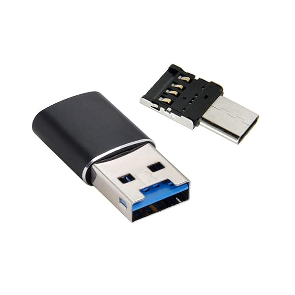 NFHK USB 3.0 Micro SD SDXC TF Card Reader with Type-C OTG Adapter for Tablets and Cell Phones - Image 8