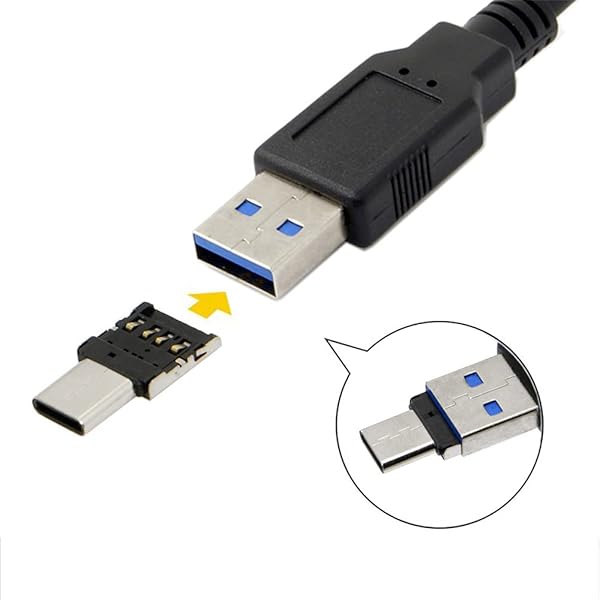 NFHK USB 3.0 Micro SD SDXC TF Card Reader with Type-C OTG Adapter for Tablets and Cell Phones - Image 9
