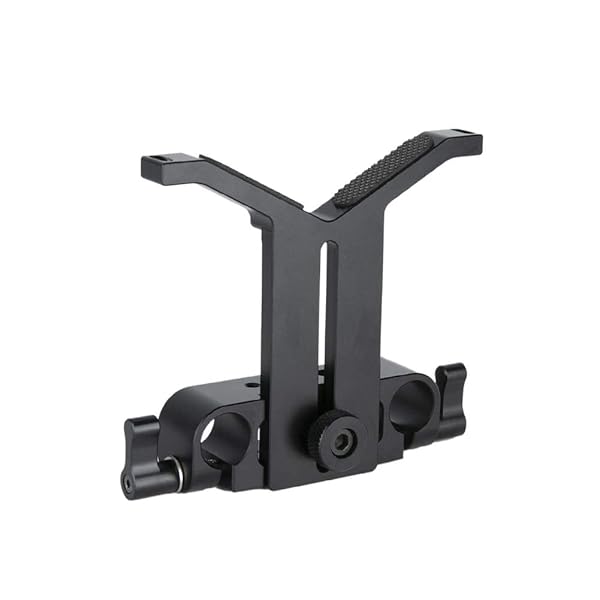 Buy NICEYRIG 15mm Lens Support Bracket - Dual Rod Clamp for 50mm-140mm Lenses | Model 2784