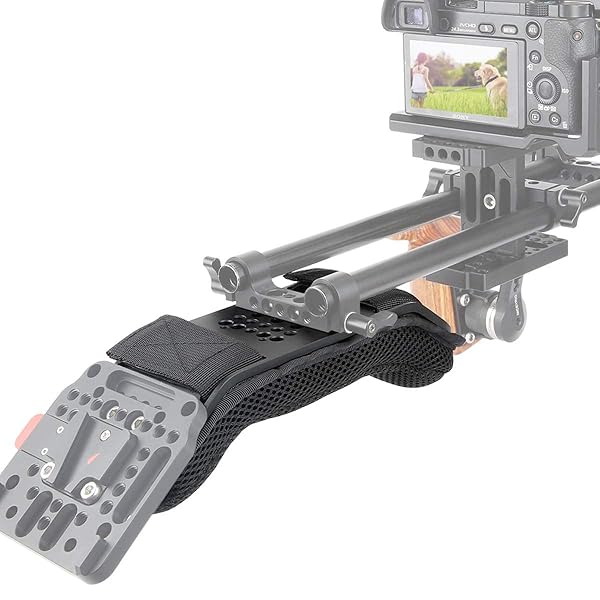 Upgrade Your Filmmaking: NICEYRIG Camera Shoulder Pad with Cheese Plate for 15mm Rig - Perfect for DSLR & Cinema Cameras - Image 3