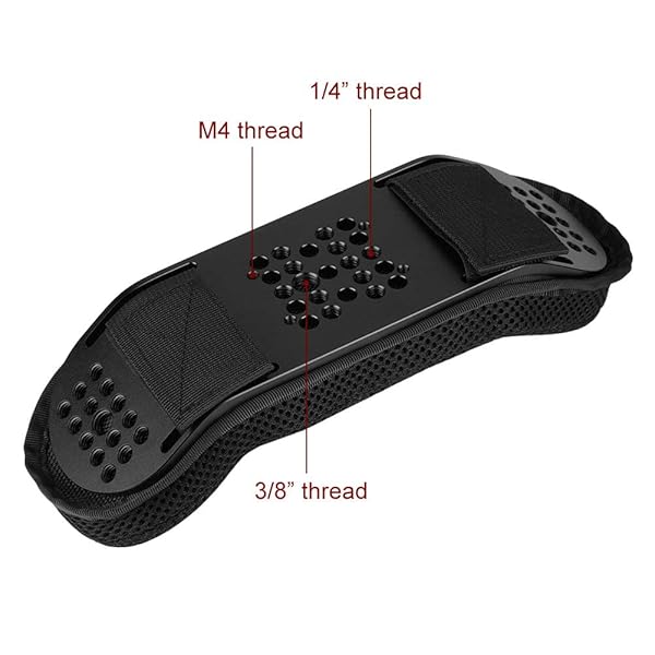 Upgrade Your Filmmaking: NICEYRIG Camera Shoulder Pad with Cheese Plate for 15mm Rig - Perfect for DSLR & Cinema Cameras - Image 5