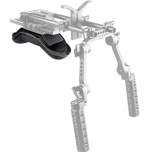 Upgrade Your Filmmaking: NICEYRIG Camera Shoulder Pad with Cheese Plate for 15mm Rig - Perfect for DSLR & Cinema Cameras - Image 8