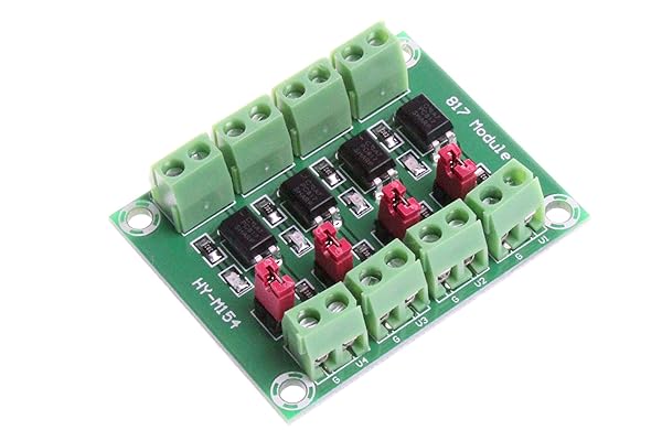NOYITO PC817 4-Channel Optocoupler Isolation Board - 3.6-30V Voltage Converter Module - Image 4