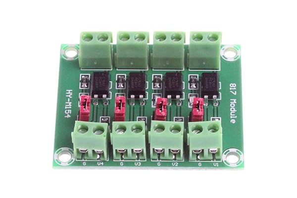 NOYITO PC817 4-Channel Optocoupler Isolation Board - 3.6-30V Voltage Converter Module - Image 5