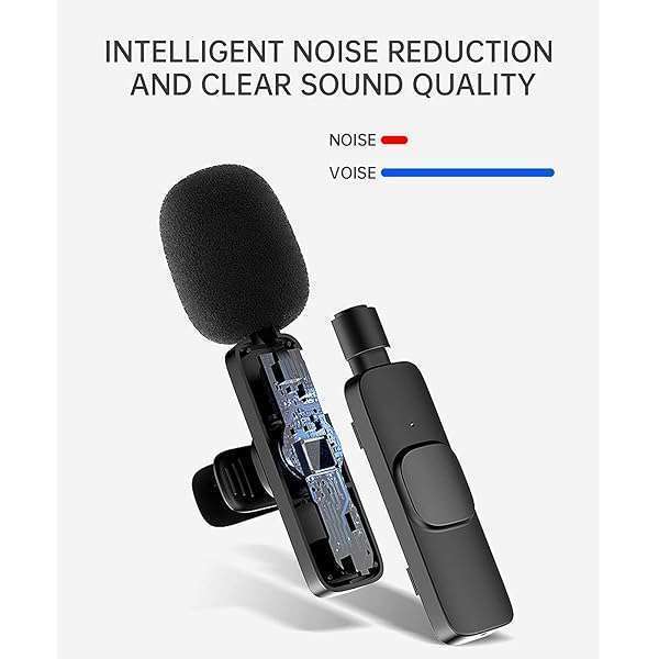 Buy NUNUWE Wireless Lavalier Microphone for iPhone & iPad - Perfect for TikTok, YouTube, Vlogs & Interviews! - Image 4