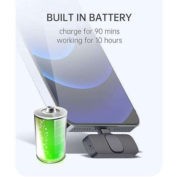 Buy NUNUWE Wireless Lavalier Microphone for iPhone & iPad - Perfect for TikTok, YouTube, Vlogs & Interviews! - Image 8