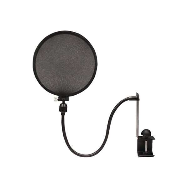 Buy Nady MPF-6 6-Inch Clamp-On Microphone Pop Filter with Gooseneck & Metal Arm - Enhance Your Sound Quality! - Image 2