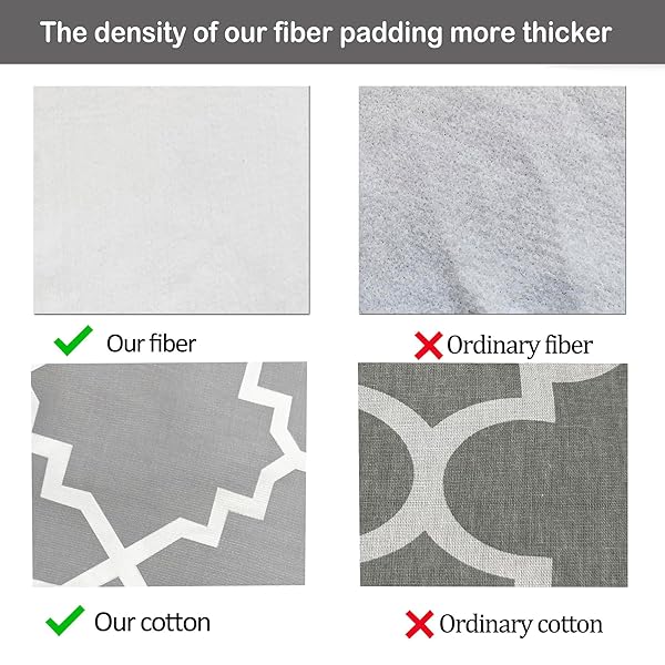 "Neccom Ironing Board Cover & Pad 15"x54" - Heavy Duty, Scorch & Stain Resistant, Extra Thick Cotton for Perfect Ironing" - Image 7