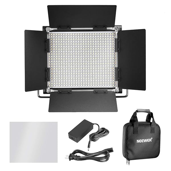 Neewer Bi-Color LED Video Light: Durable, Dimmable, Perfect for YouTube & Studio Photography (3200-5600K, CRI 96+) - Image 7
