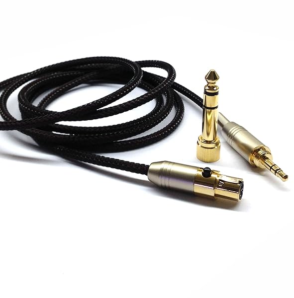 Upgrade Your Sound: NewFantasia 1.2m Audio Cable for AKG & Pioneer Headphones