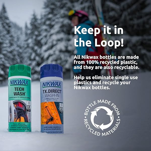 Revive Your Gear: Nikwax Hardshell Cleaning & Waterproofing DUO-Pack 20 oz - Essential Care for Outdoor Apparel - Image 9