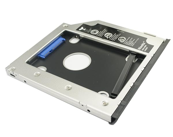 Upgrade Dell Latitude E6440/E6540: Nimitz 2nd HDD SSD Hard Drive Caddy with Ejector