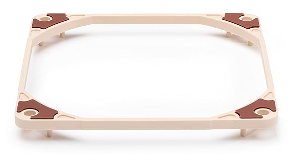 Noctua NA-IS1-12 Sx2 Inlet Side Spacers for 120mm Fans Enhance Cooling Performance Brown